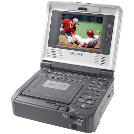 Sony GV-D1000, Mini-DV Tape Video Walkman, 4" LCD