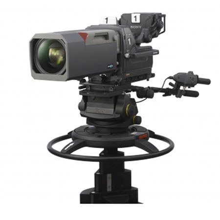 Sony HDC-2000 Multiformat Camera System, 2/3" CCD, 1080p Resolution, Black