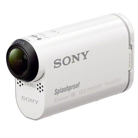 Sony HDR-AS100V Action Cam, Bundle w/SPK-AS1 Waterproof Case & AKA-RD1 Door Set