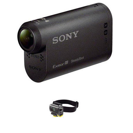 Sony HDR-AS10 HD Action Camcorder, Bundle w/Headband Mount,