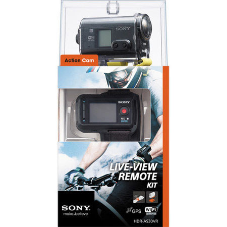 Sony HDR-AS30V Action Cam with Live View Remote HDRAS30VR - Adorama