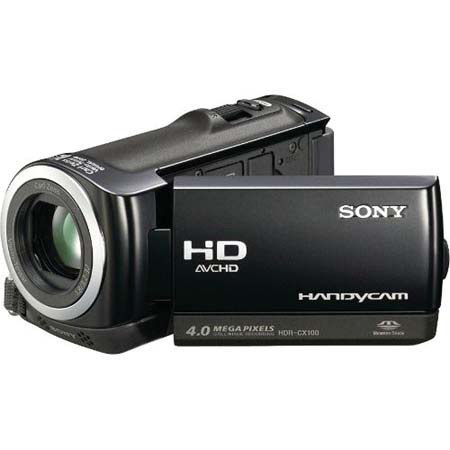 Sony HDR-CX100/B 8GB HD Memorystick Camcorder, Black