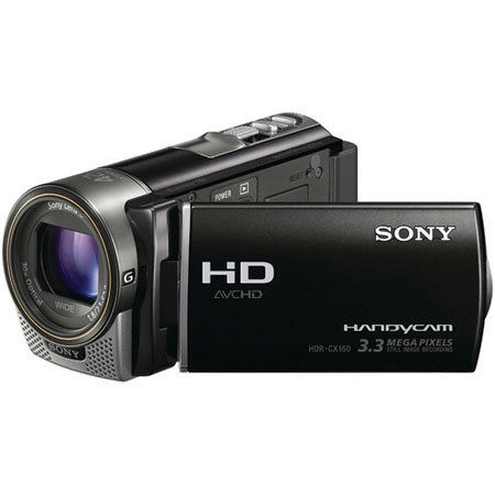 Sony HDR-CX160 HD 16GB Flash Memory Camcorder Bundle