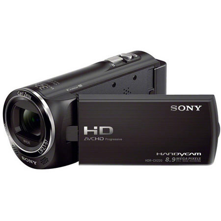 Sony HDR-CX220 Full HD Handycam Camcorder, Black