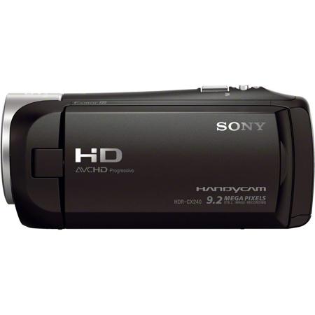Sony HDR-CX240 Full HD Handycam Camcorder, Black