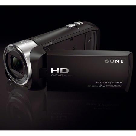 Sony HDR-CX240 Full HD Handycam Camcorder, Black