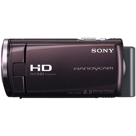 Sony HDR-CX260V HD 16GB Flash Memory Camcorder, Brown