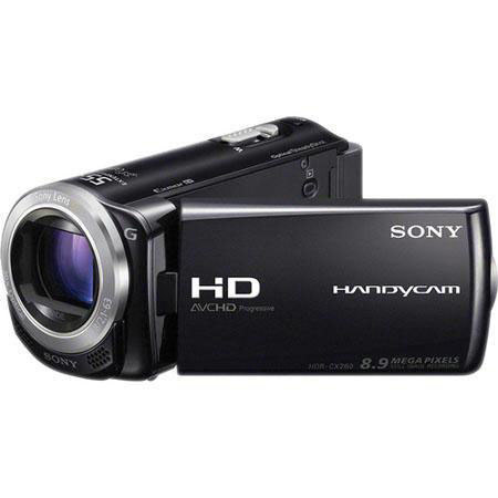 Sony HDR-CX260V HD 16GB Flash Memory Camcorder, Black