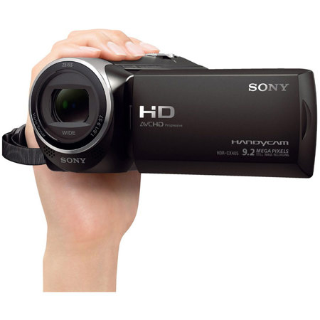 Sony HDR-CX405 Full HD 60p Camcorder, 2.3MP Sensor, 1.9-57mm Focal