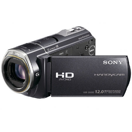 Sony HDR-CX500V 32GB Handycam Camcorder w/12x Opt Zoom