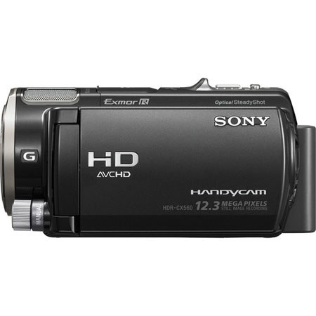 USED Sony HDR-CX560V Full HD 64GB Flash Memory Camcorder.