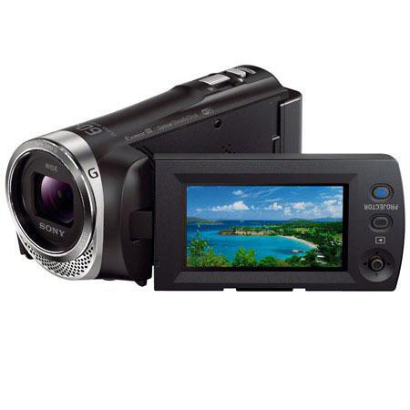 Sony HDR-PJ340 16GB Full HD Camcorder with B/I Projector With Basic Acc. Bundle