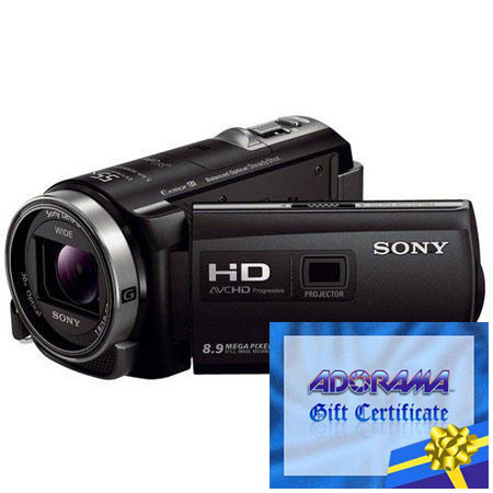 Sony HDR-PJ430V 32GB HD Camcorder, Bundle with Adorama $50.00 Gift Certificate