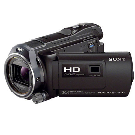 Sony HDR-PJ660E - PAL - 64GB Flash Memory HD Camcorder