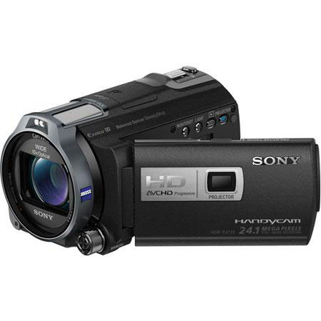 Sony HDR-PJ710V Camcorder w/Projector, Bundle w/Speaker, Spare Battery, Tripod