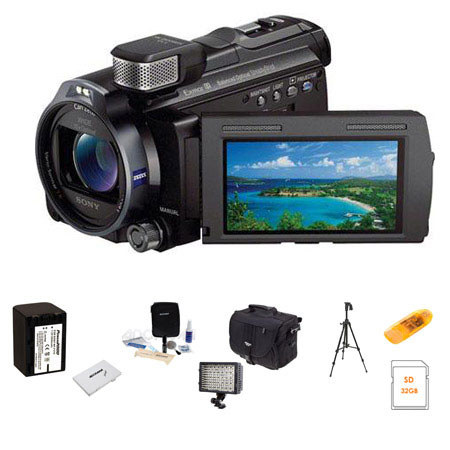 Sony HDR-PJ790 96GB Full HD Camcorder with Projector With Advanced Acc. Bundle