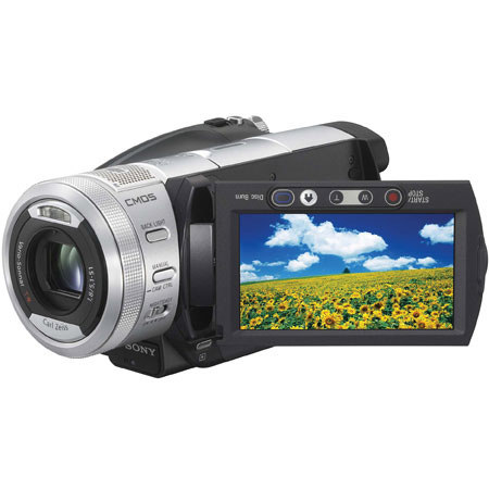 Sony HDR-SR1 30GB Hard Drive High Def. Handycam Camcorder, Still Image Recording, Carl Zeiss Vario-Sonnar T* 10x Optical / 80 x Digital Zoom Lens, Dolby Digital 5.1ch Audio Recording, 3.5" Wide (16:9) LCD