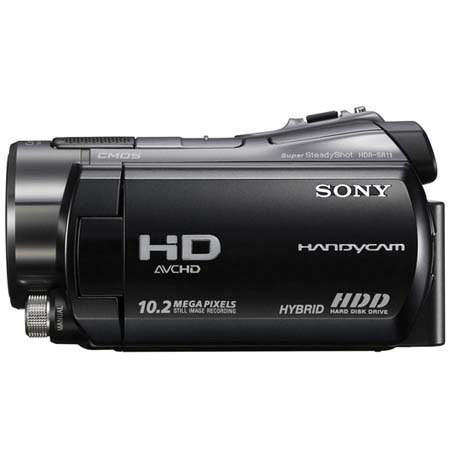 Sony HDR-SR11E PAL System 60GB Hybrid HDD/Memory Stick High Definition Camcorder, Carl Zeiss Vario-Sonnar T Lens, 12x Optical Zoom