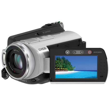 Sony HDR-SR5 High-Definition 40GB Hard Drive Handycam Camcorder, 10x Optical, 80x Digital Zoom, 2.7" Wide LCD Plus Display