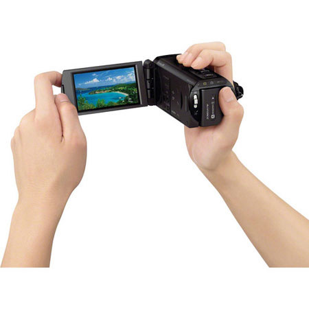 Sony HDR-TD30V Full HD 3D Handycam Camcorder, 2x 20.4MP Exmor R CMOS  Sensor, 10x Optical Zoom, 3.5