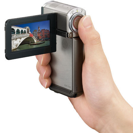 Sony HDR-TG5V HD Mem Stick Handycam Camcrd,10x Optical