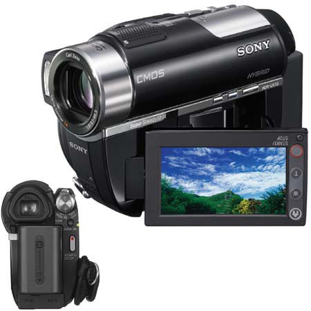 Sony HDR-UX10 AVC HD DVD Handycam Camcorder, 2.3 Megapixel CMOS Sensor, Carl Zeiss Vario-Sonnar T lens, 15x Optical/180x Digital Zoom