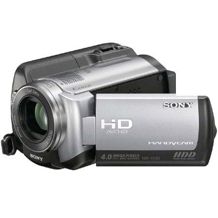 Sony HDR-XR100 80GB HDD High-Def Camcorder, 2.7" LCD