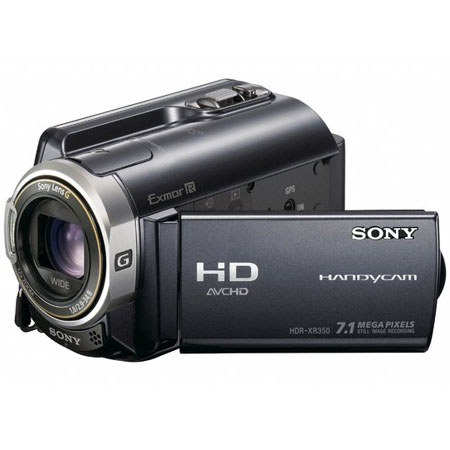 Sony HDRXR350V 160GB Handycam Camcorder Silver