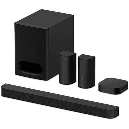 Sony HTS60 BRAVIA Theatre System 6 5.1-Channel Home Theater System, Black