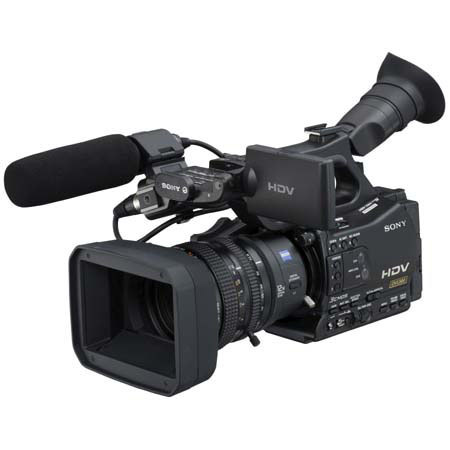 Sony HVRZ7U 1080i HDV Camcorder Interchangeable lens
