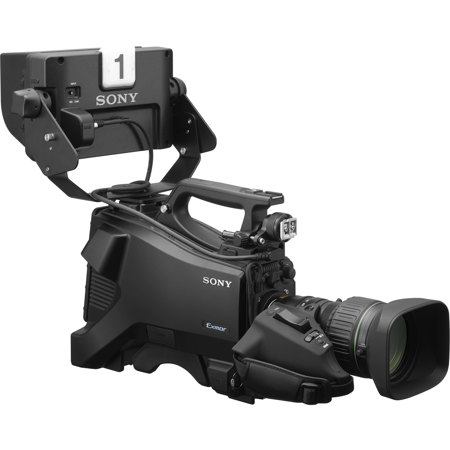 Sony HXC-FB80SN HD Portable Studio Camera with 2/3" Lens (20x Zoom) and 7" Large Viewfinder