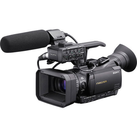 Sony HXR-NX70U NXCAM Compact Camcorder with 1920x1080 60/24p Full HD, 96GB  Flash Memory
