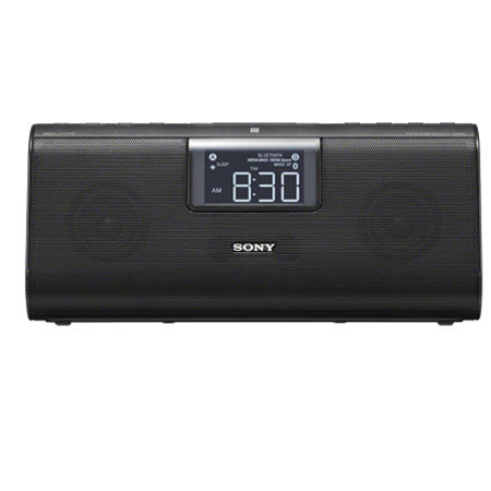Sony NFC Bluetooth Clock Radio, 150 - 10000 Hz Frequency Range
