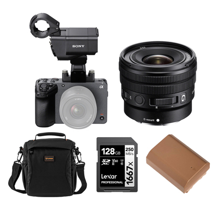 Sony FX30 Super 35 Cinema Line Camera with XLR Handle Unit