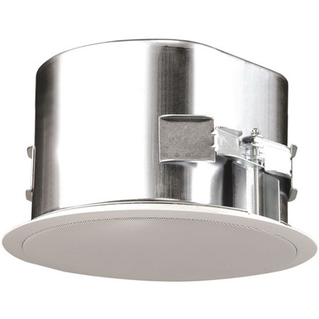 SoundTube IPD-CM82-BGM 8" IP and Dante Addressable PoE Speaker, White, Single