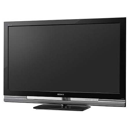 Sony KDL-46W4100 46" BRAVIA W-Series Flat Panel HDTV LCD Television with Enhanced Xross Media Bar, Black
