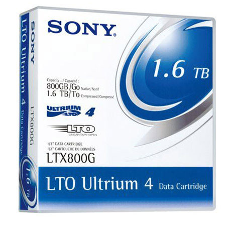 Sony LTX800G 800GB/1.6TB LTO Ultrium 4 Data Cartridge