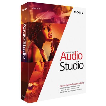 Sony Sound Forge Audio Studio 10-Audio Editing and Mastering Software