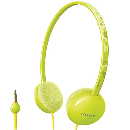 Sony MDR370LP/GRN Lightweight Colorful Headphone Green