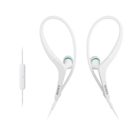Sony MDR-AS400iP Active Sports In-Ear Headphones, White