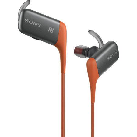 Sony MDR-AS600BT Active Bluetooth Wireless Sports In Ear Headset, Orange