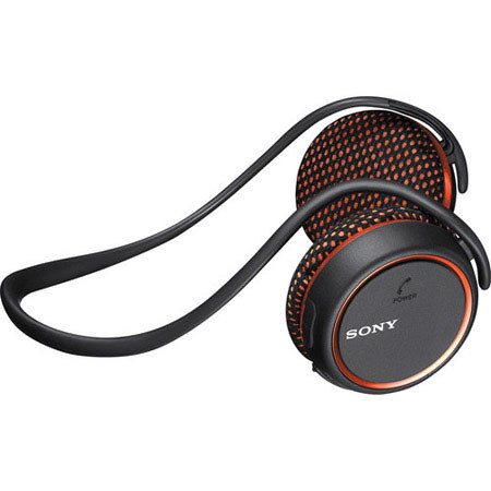 Sony MDRAS700BT/O Bluetooth Wireless Sports Headset, Orange