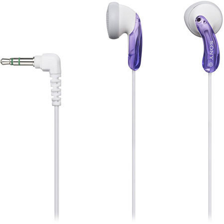 Sony MDRE10LP Fashion Earbud Headphones, Violet