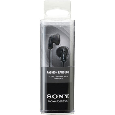 Sony MDR-E9LP Stereo Earbuds - Black