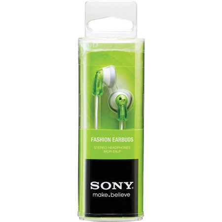 Sony MDR-E9LP Stereo Earbuds - Green