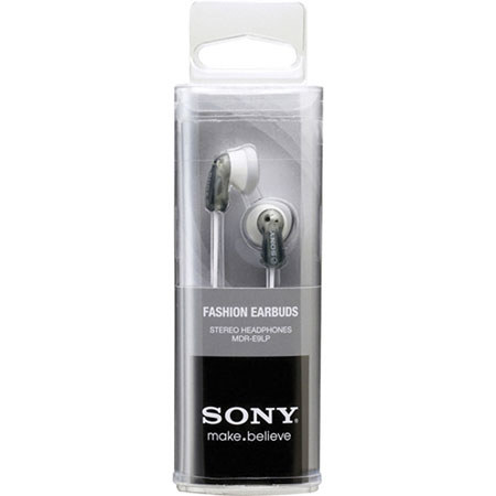 Sony MDR-E9LP Stereo Earbuds - Gray