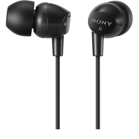 Sony MDR-EX10LP In-Ear Stereo Headphones - Black