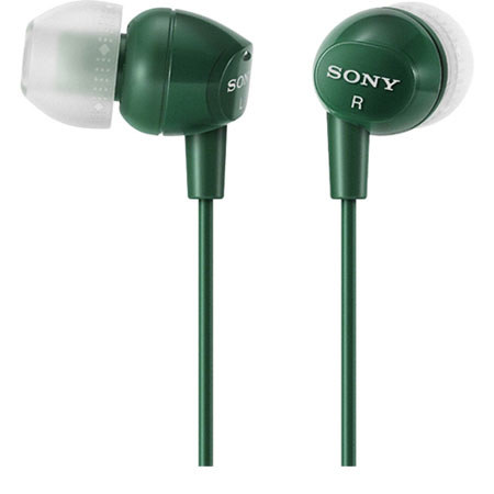 Sony MDR-EX10LP In-Ear Stereo Headphones - Green