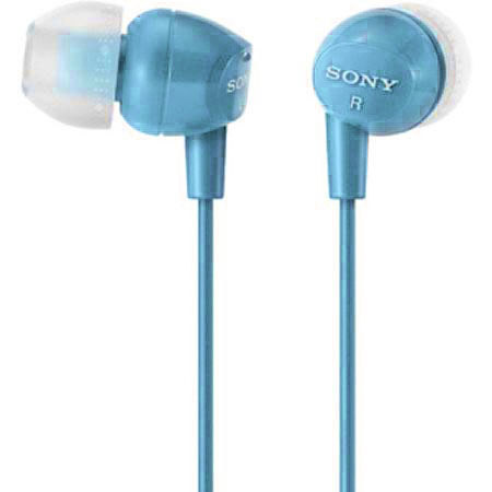 Sony MDR-EX10LP In-Ear Stereo Headphones - Turquoise Blue