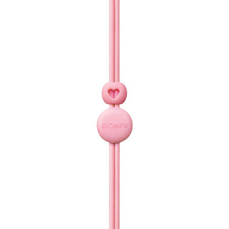 Sony MDR-EX40LP In-Ear Stereo Headphone, Peach Pink